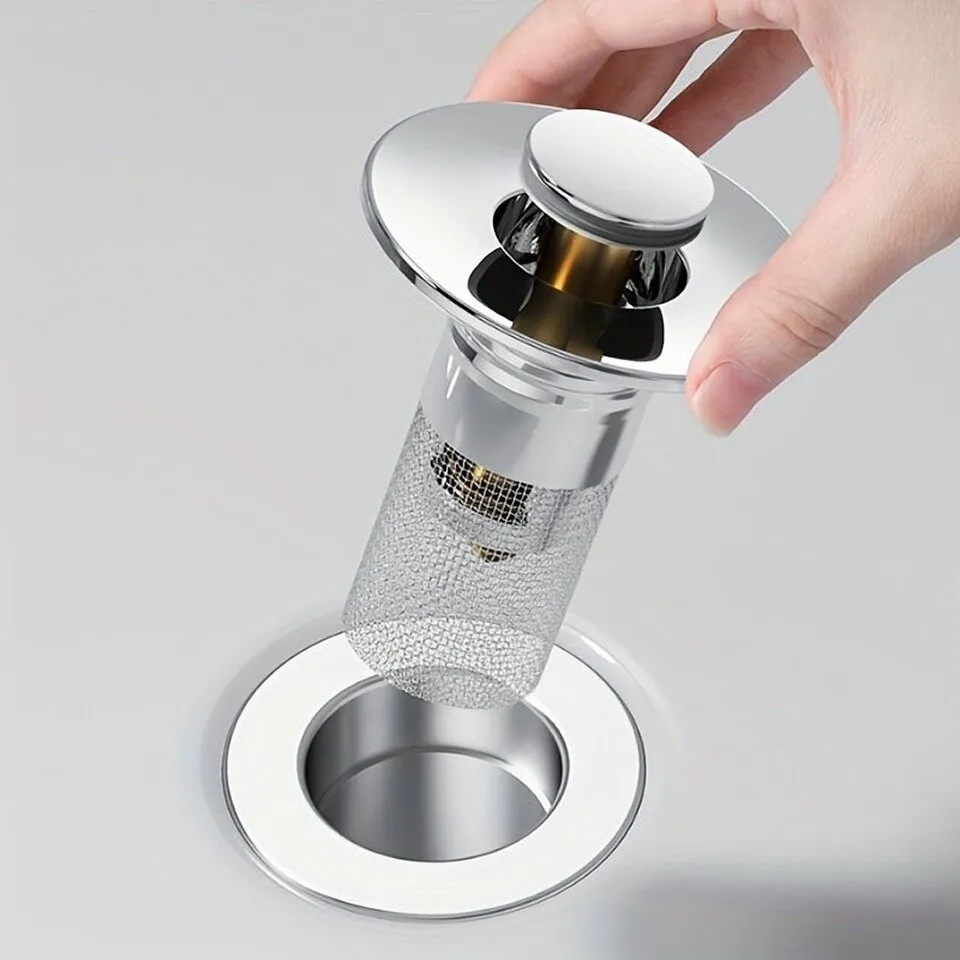 Filtro di scarico universale Draino in acciaio inox per lavandino e doccia